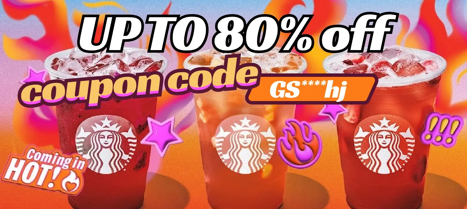 30% OFF Starbucks Campaign